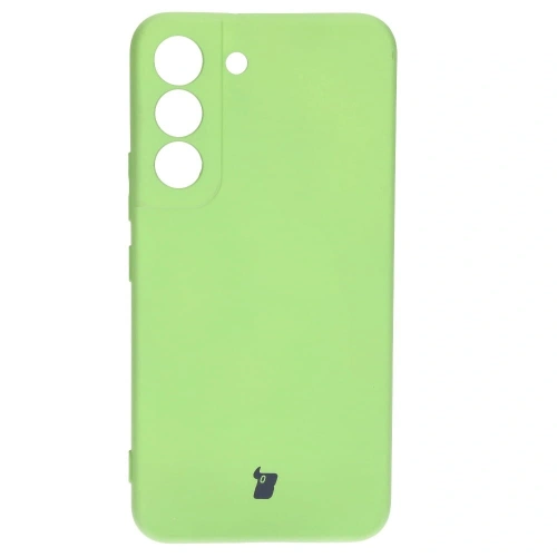 Etui Bizon Case Silicone do Samsung Galaxy S22 jasnozielone