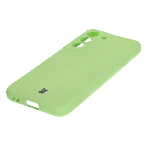 Etui Bizon Case Silicone do Samsung Galaxy S22 jasnozielone