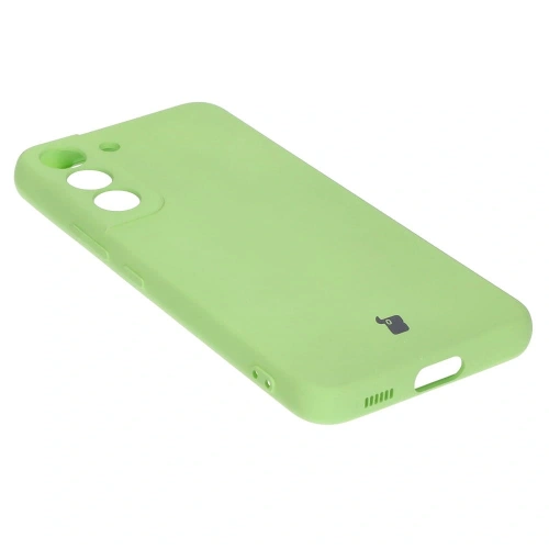Etui Bizon Case Silicone do Samsung Galaxy S22 jasnozielone