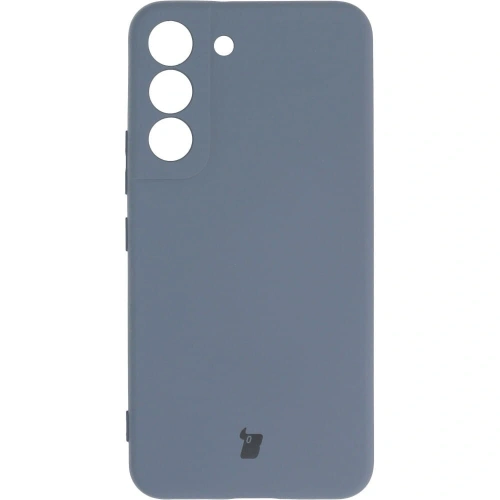 Etui Bizon Case Silicone do Samsung Galaxy S22 szare