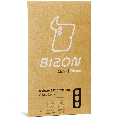 Szkło na aparat Bizon Glass Lens do Samsung Galaxy S22 / S22 Plus [2 PACK]