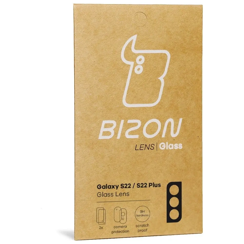 Hurtownia GSM - Sklo na fotoaparát Bizon Glass Lens do Samsung Galaxy S22 / S22 Plus [2 PACK] - BIZ1585 - {ean13} - Hurt