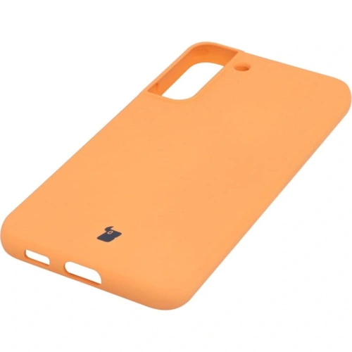 Etui Bizon Case Silicone do Samsung Galaxy S22 Plus pomarańczowe