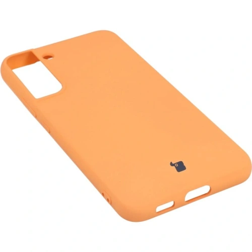 Etui Bizon Case Silicone do Samsung Galaxy S22 Plus pomarańczowe