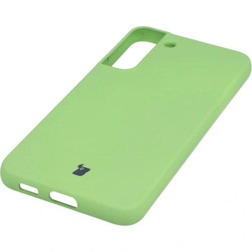 Etui Bizon Case Silicone do Samsung Galaxy S22 Plus jasnozielone