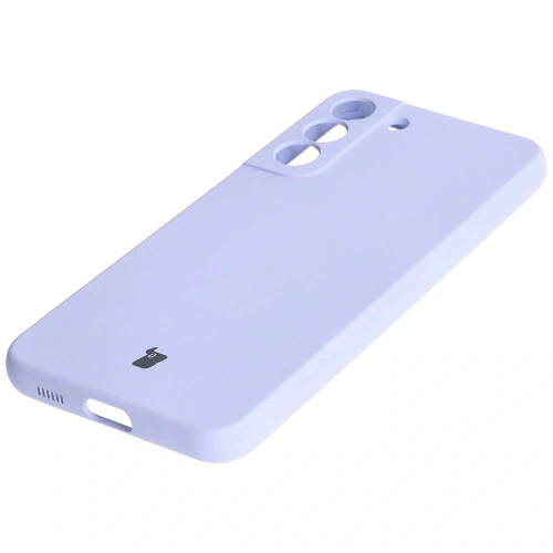 Etui Bizon Case Silicone do Samsung Galaxy S22 Plus fioletowe
