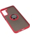 Wholesale Bizon Case Hybrid Ring Samsung Galaxy S22 Plus smoky with a red frame - BIZ7775 - {ean13} - Hurt