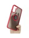 Wholesale Bizon Case Hybrid Ring Samsung Galaxy S22 Plus smoky with a red frame - BIZ7775 - {ean13} - Hurt