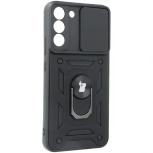 Hurtownia GSM - Etui Bizon Case CamShield Ring do Samsung Galaxy S22 Plus czarne - BIZ7777 - {ean13} - Hurt
