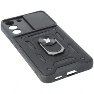 Hurtownia GSM - Etui Bizon Case CamShield Ring do Samsung Galaxy S22 Plus czarne - BIZ7777 - {ean13} - Hurt