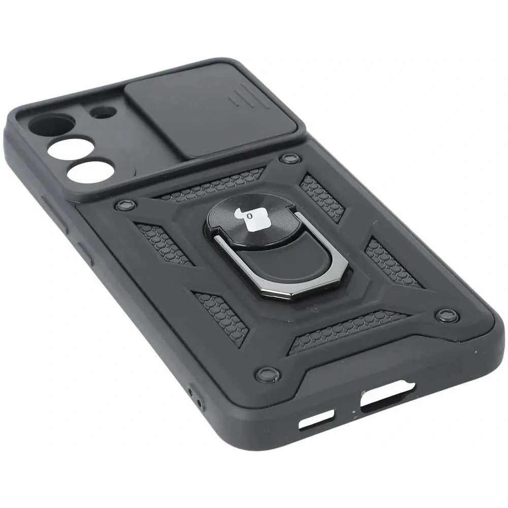 Hurtownia GSM - Etui Bizon Case CamShield Ring do Galaxy S22 Plus, czarne - BIZ7777 - {ean13} - Hurt
