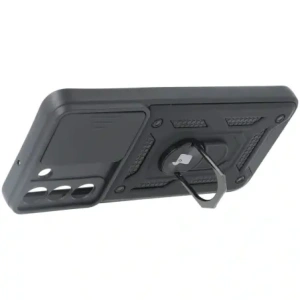 Hurtownia GSM - Etui Bizon Case CamShield Ring do Samsung Galaxy S22 Plus czarne - BIZ7777 - {ean13} - Hurt