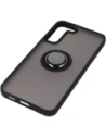 Wholesale Bizon Case Hybrid Ring Samsung Galaxy S22 Plus smoky with a black frame - BIZ1594 - {ean13} - Hurt