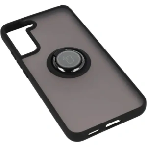 Wholesale Bizon Case Hybrid Ring Samsung Galaxy S22 Plus smoky with a black frame - BIZ1594 - {ean13} - Hurt