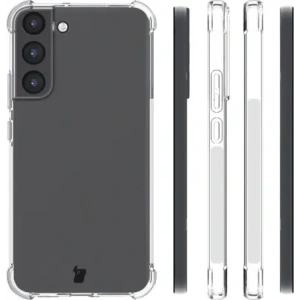 Wholesale Bizon Case Clear Pack case + 2x screen glass + lens glass Samsung Galaxy S22 Plus clear - BIZ1596 - {ean13} - Hurt