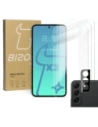 Bizon Glass Clear sticlă temperată - 3 buc. + sticlă lentilă Samsung Galaxy S22 Plus