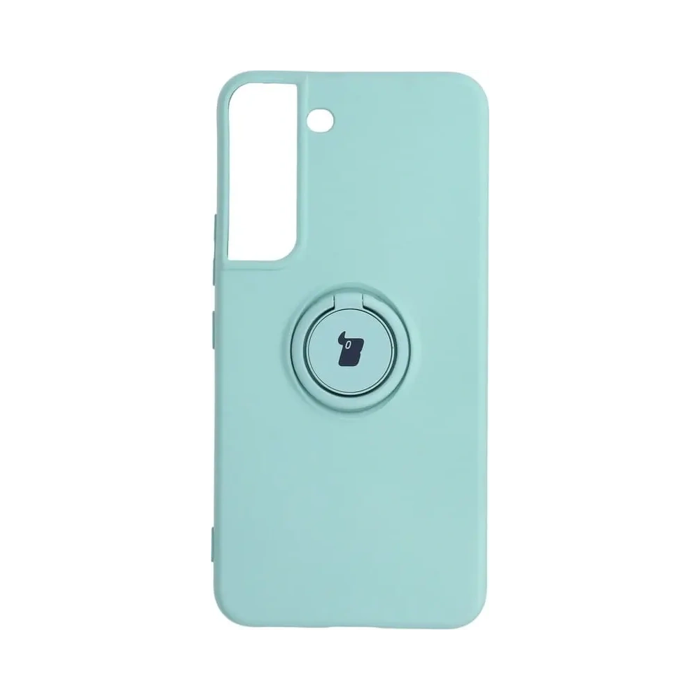 Hurtownia GSM - Etui Bizon Case Silicone Ring do Galaxy S22 Plus, turkusowe - BIZ7778 - {ean13} - Hurt