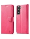 Etui Bizon Case Wallet Samsung Galaxy S22 Plus różowe
