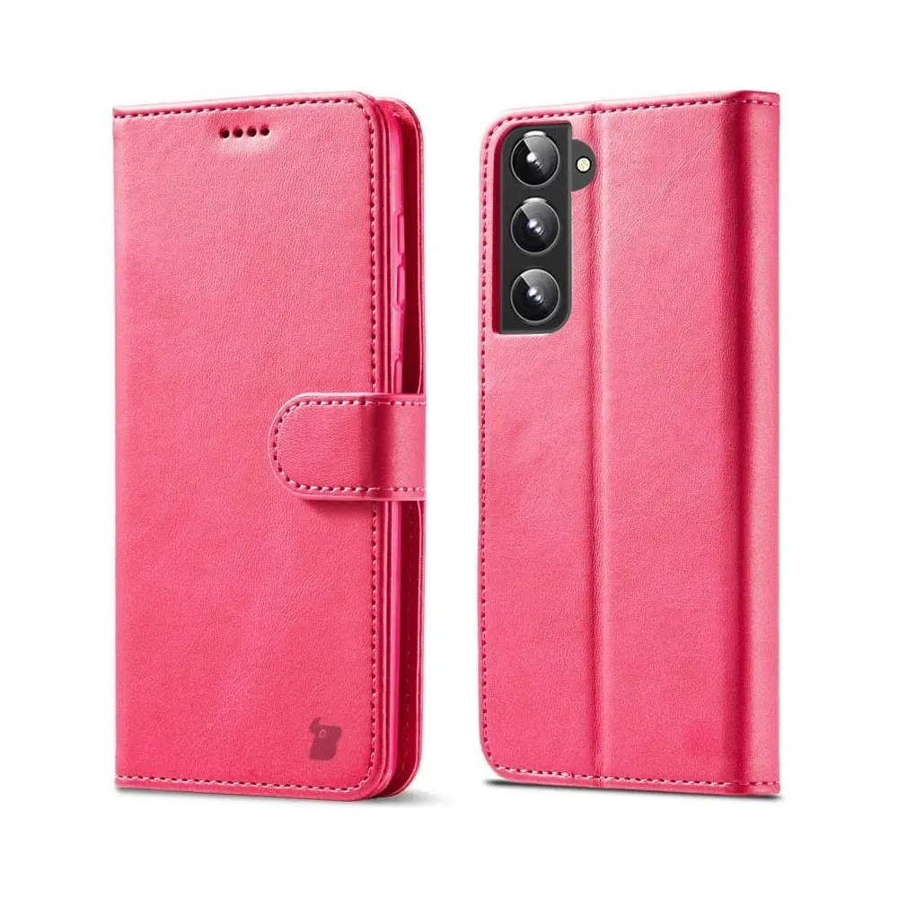 Hurtownia GSM - Etui Bizon Case Wallet Galaxy S22 Plus, różowe - BIZ7779 - {ean13} - Hurt