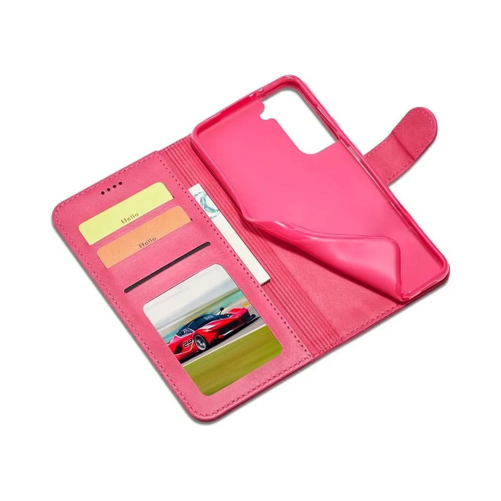 Hurtownia GSM - Etui Bizon Case Wallet Galaxy S22 Plus, różowe - BIZ7779 - {ean13} - Hurt