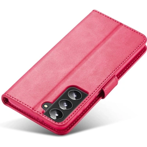 Etui Bizon Case Wallet Samsung Galaxy S22 Plus różowe