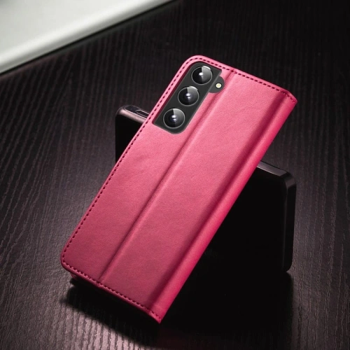 Etui Bizon Case Wallet Samsung Galaxy S22 Plus różowe