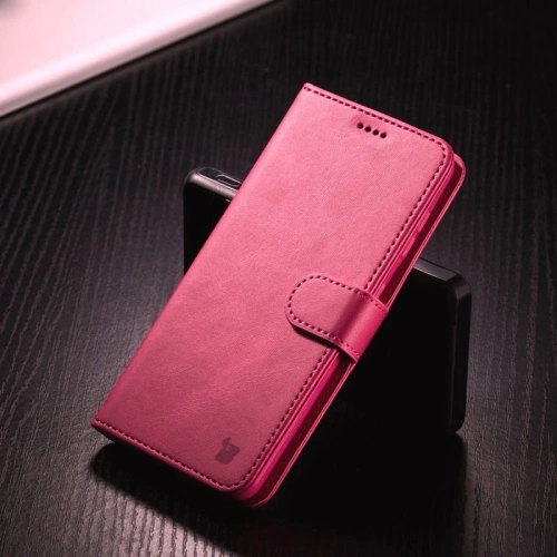 Etui Bizon Case Wallet Samsung Galaxy S22 Plus różowe
