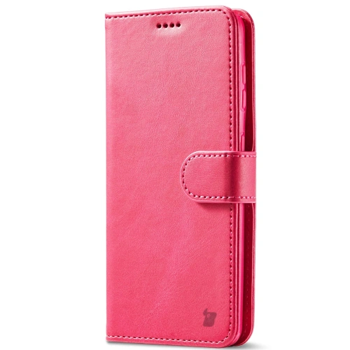 Etui Bizon Case Wallet Samsung Galaxy S22 Plus różowe