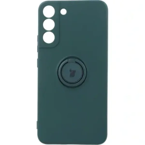 Hurtownia GSM - Etui Bizon Case Silicone Ring do Samsung Galaxy S22 Plus ciemnozielone - BIZ7783 - {ean13} - Hurt