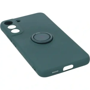 Wholesale Bizon Case Silicone Ring Samsung Galaxy S22 Plus dark green - BIZ7783 - {ean13} - Hurt