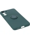 Bizon Case Inel din Silicon Samsung Galaxy S22 Plus verde închis