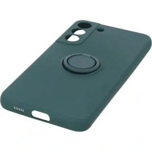Hurtownia GSM - Etui Bizon Case Silicone Ring do Samsung Galaxy S22 Plus ciemnozielone - BIZ7783 - {ean13} - Hurt