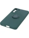 Hurtownia GSM - Etui Bizon Case Silicone Ring do Galaxy S22 Plus, ciemnozielone - BIZ7783 - {ean13} - Hurt