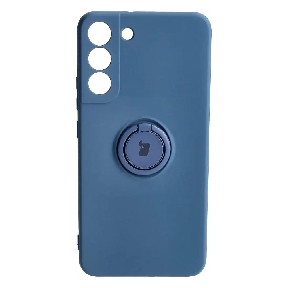 Hurtownia GSM - Bizon Case Szilikon Gyűrű Samsung Galaxy S22 Plus sötétkék - BIZ7784 - {ean13} - Hurt