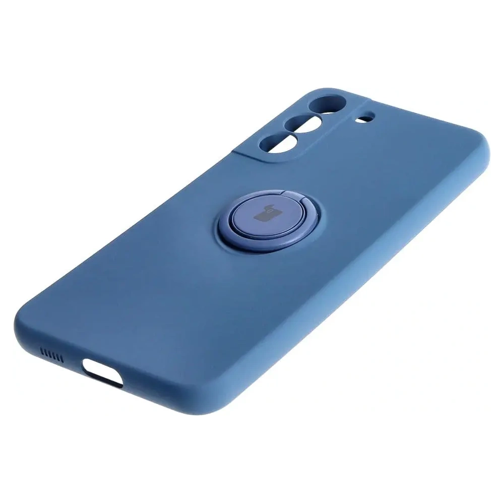 Hurtownia GSM - Etui Bizon Case Silicone Ring do Samsung Galaxy S22 Plus granatowe - BIZ7784 - {ean13} - Hurt