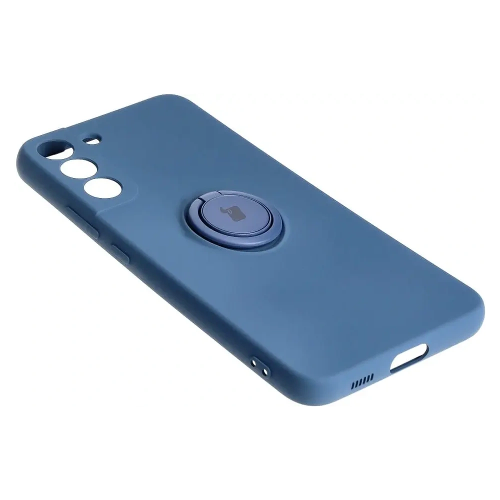 Hurtownia GSM - Etui Bizon Case Silicone Ring do Samsung Galaxy S22 Plus granatowe - BIZ7784 - {ean13} - Hurt