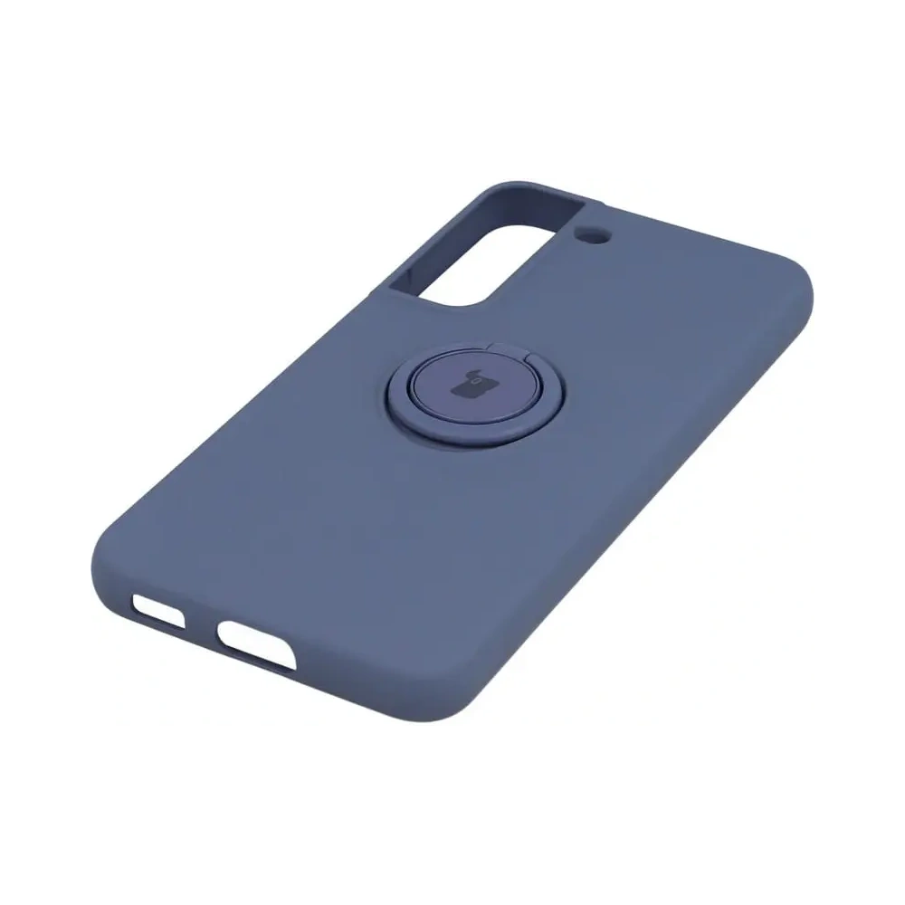 Hurtownia GSM - Etui Bizon Case Silicone Ring do Galaxy S22 Plus, szare - BIZ7785 - {ean13} - Hurt