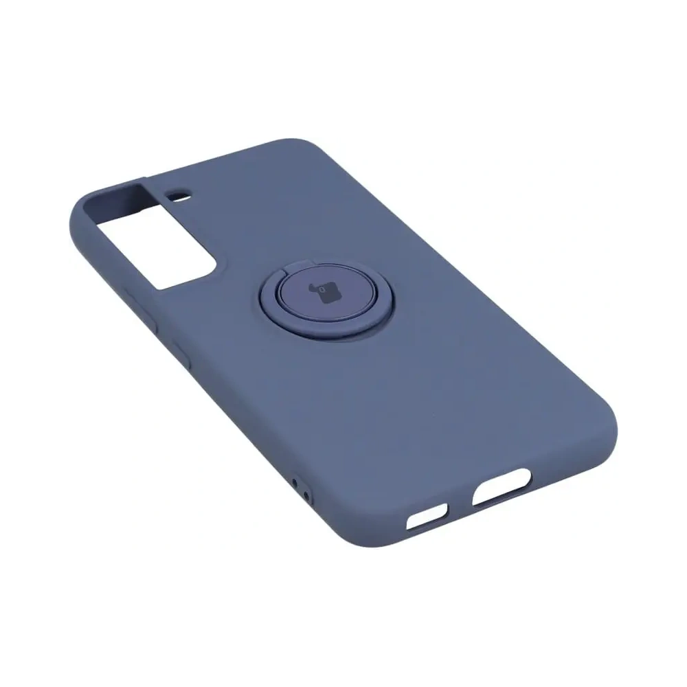 Hurtownia GSM - Etui Bizon Case Silicone Ring do Galaxy S22 Plus, szare - BIZ7785 - {ean13} - Hurt