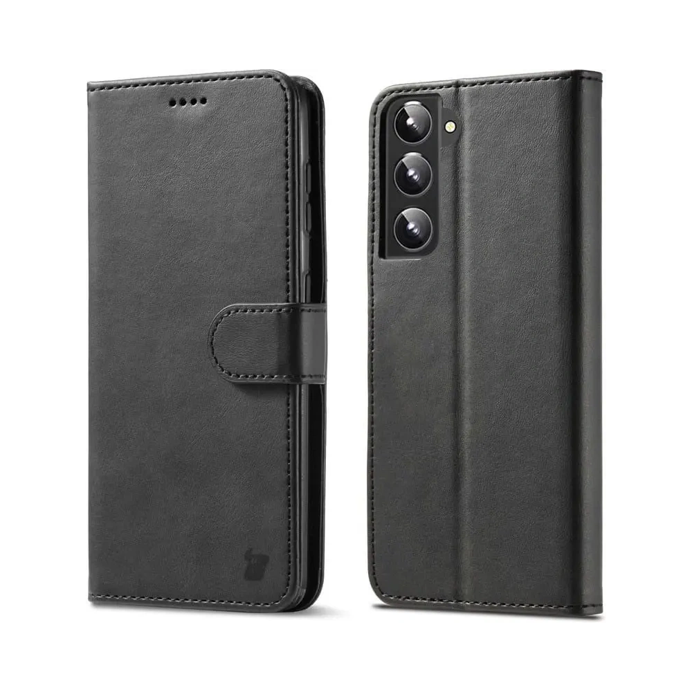 Hurtownia GSM - Etui Bizon Case Wallet do Galaxy S22 Plus, czarne - BIZ7786 - {ean13} - Hurt