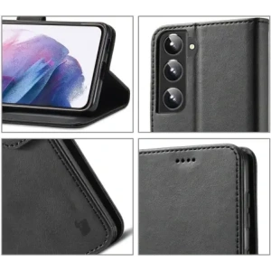 Hurtownia GSM - Etui Bizon Case Wallet do Samsung Galaxy S22 Plus czarne - BIZ7786 - {ean13} - Hurt