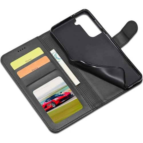 Etui Bizon Case Wallet do Samsung Galaxy S22 Plus czarne