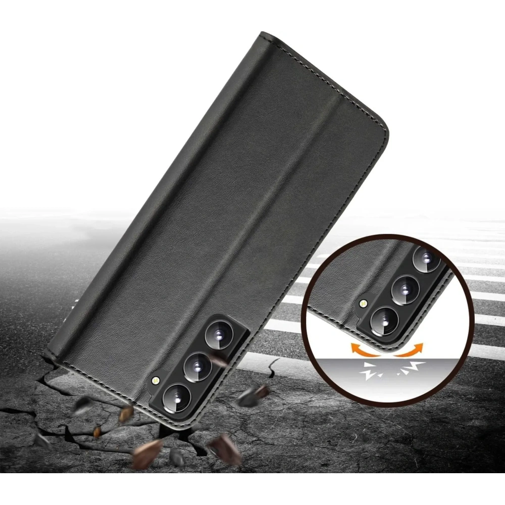 Hurtownia GSM - Etui Bizon Case Wallet do Galaxy S22 Plus, czarne - BIZ7786 - {ean13} - Hurt