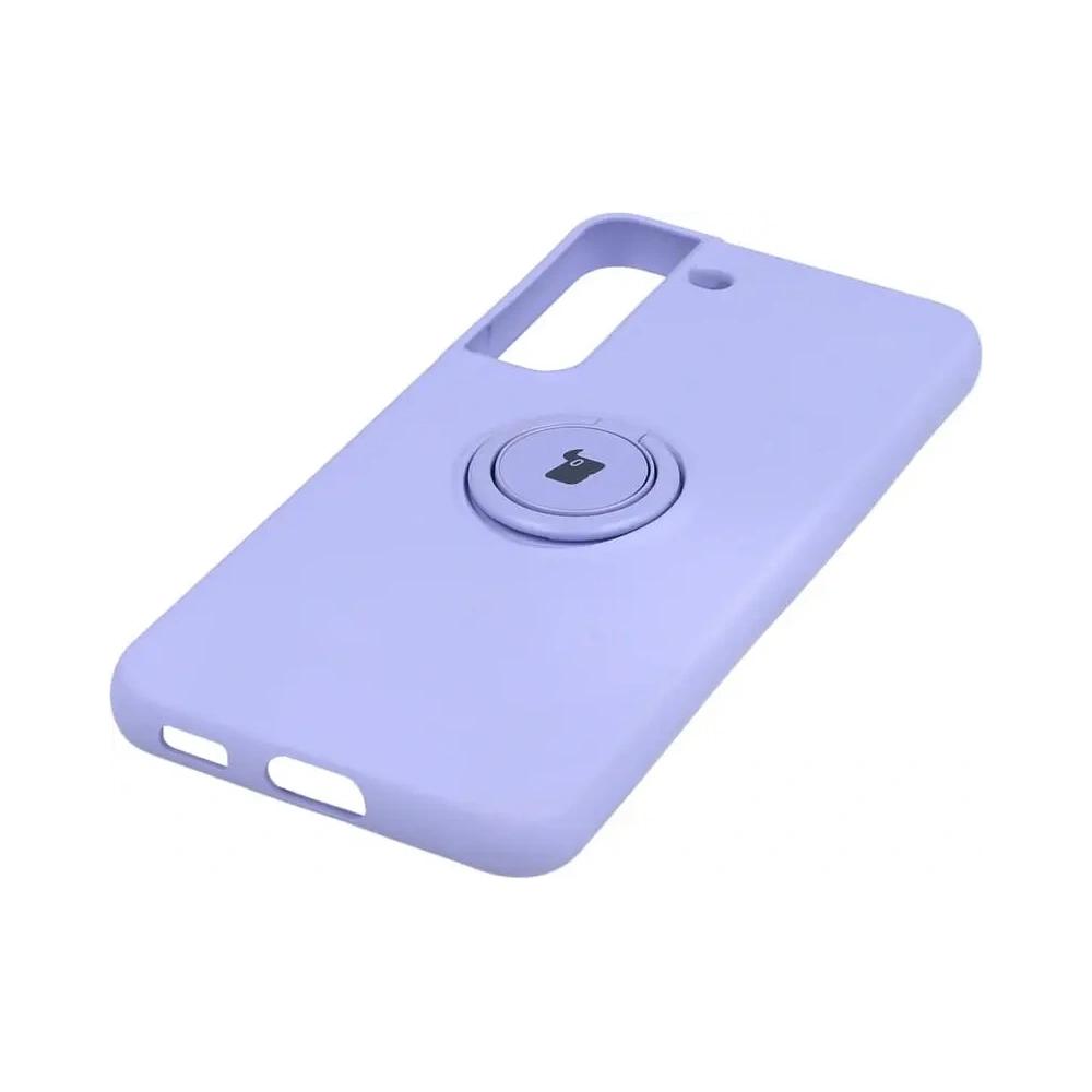 Hurtownia GSM - Etui Bizon Case Silicone Ring do Samsung Galaxy S22 Plus fioletowe - BIZ7787 - {ean13} - Hurt