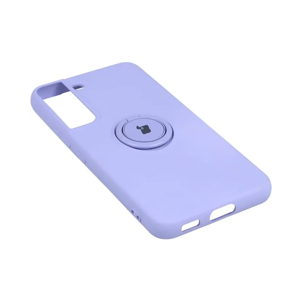 Hurtownia GSM - Etui Bizon Case Silicone Ring do Samsung Galaxy S22 Plus fioletowe - BIZ7787 - {ean13} - Hurt