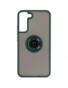 Hurtownia GSM - Etui z uchwytem na palec Bizon Case Hybrid Ring do Galaxy S22 Plus, przydymione z ciemnozieloną ramką - BIZ7788 - {ean13} - Hurt