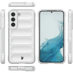 Hurtownia GSM - Pancerne etui Bizon Case Tur do Samsung Galaxy S22 Plus białe - BIZ7790 - {ean13} - Hurt