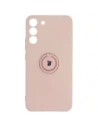 Bizon Case Inel din Silicon Samsung Galaxy S22 Plus roz deschis