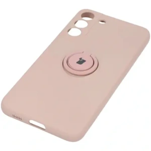 Hurtownia GSM - Etui Bizon Case Silicone Ring do Samsung Galaxy S22 Plus jasnoróżowe - BIZ7792 - {ean13} - Hurt
