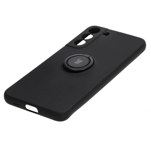Etui Bizon Case Silicone Ring do Samsung Galaxy S22 Plus czarne