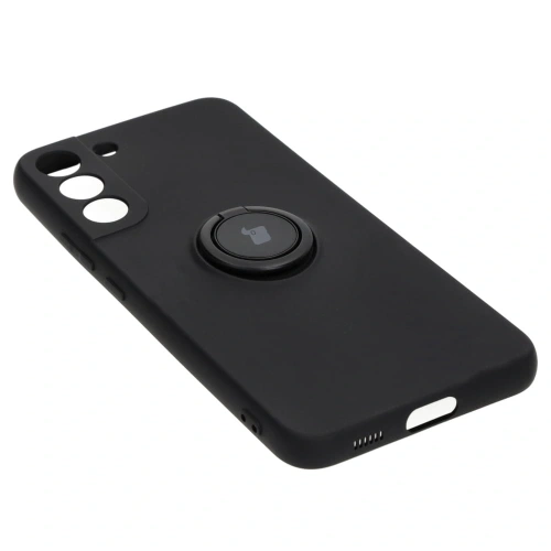 Etui Bizon Case Silicone Ring do Samsung Galaxy S22 Plus czarne